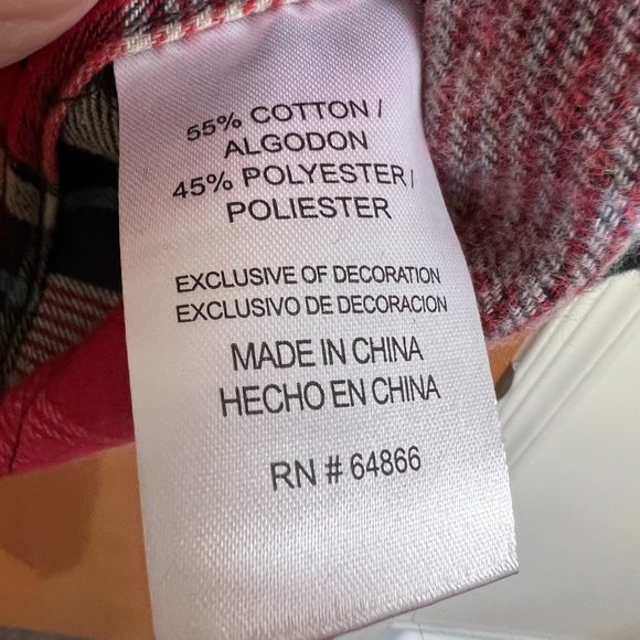 Men's NWT Lee Regular Fit Long Sleeve Plaid Flannel Shirt Multicolor Large‎ - Picture 4 of 4